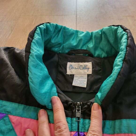 80's Dani Colby Puffer Jacket - Picture 3 of 9